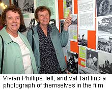 Vivian Phillips and Val Tart